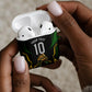 Personalized Jamaica Cricket Lion Mascot AirPods Case Kingsmen Royal King Batsman Sport