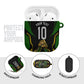 Personalized Jamaica Cricket Lion Mascot AirPods Case Kingsmen Royal King Batsman Sport