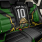 Personalized Jamaica Cricket Lion Mascot Back Car Seat Cover Kingsmen Royal King Batsman Sport