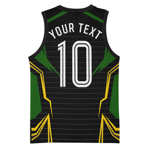 Personalized Jamaica Cricket Lion Mascot Basketball Jersey Kingsmen Royal King Batsman Sport