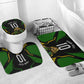 Personalized Jamaica Cricket Lion Mascot Bathroom Set Kingsmen Royal King Batsman Sport
