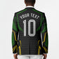 Personalized Jamaica Cricket Lion Mascot Blazer Kingsmen Royal King Batsman Sport
