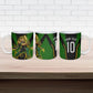 Personalized Jamaica Cricket Lion Mascot Ceramic Mug Kingsmen Royal King Batsman Sport