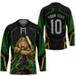 Personalized Jamaica Cricket Lion Mascot Hockey Jersey Kingsmen Royal King Batsman Sport