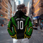 Personalized Jamaica Cricket Lion Mascot Hoodie Kingsmen Royal King Batsman Sport