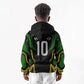 Personalized Jamaica Cricket Lion Mascot Kid Hoodie Kingsmen Royal King Batsman Sport