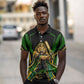 Personalized Jamaica Cricket Lion Mascot Polo Shirt Kingsmen Royal King Batsman Sport