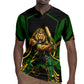 Personalized Jamaica Cricket Lion Mascot Rugby Jersey Kingsmen Royal King Batsman Sport