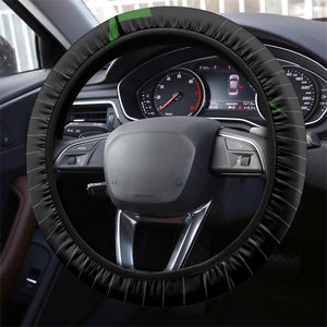 Jamaica Cricket Lion Mascot Steering Wheel Cover Kingsmen Royal King Batsman Sport