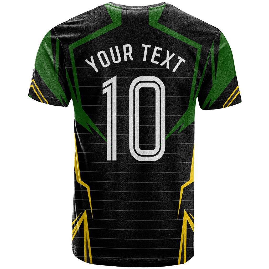 Personalized Jamaica Cricket Lion Mascot T shirt Kingsmen Royal King Batsman Sport