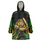 Personalized Jamaica Cricket Lion Mascot Wearable Blanket Hoodie Kingsmen Royal King Batsman Sport