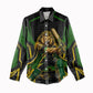 Personalized Jamaica Cricket Lion Mascot Women Casual Shirt Kingsmen Royal King Batsman Sport