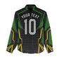 Personalized Jamaica Cricket Lion Mascot Women Casual Shirt Kingsmen Royal King Batsman Sport