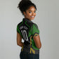 Personalized Jamaica Cricket Lion Mascot Women Polo Shirt Kingsmen Royal King Batsman Sport