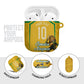 Personalized Jamaica Kingsmen Cricket Lion AirPods Case Royal King Batsman Sports Graphic Art