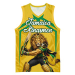 Personalized Jamaica Kingsmen Cricket Lion Basketball Jersey Royal King Batsman Sports Graphic Art