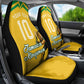 Personalized Jamaica Kingsmen Cricket Lion Car Seat Cover Royal King Batsman Sports Graphic Art