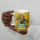Personalized Jamaica Kingsmen Cricket Lion Ceramic Mug Royal King Batsman Sports Graphic Art