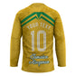 Personalized Jamaica Kingsmen Cricket Lion Hockey Jersey Royal King Batsman Sports Graphic Art