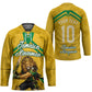Personalized Jamaica Kingsmen Cricket Lion Hockey Jersey Royal King Batsman Sports Graphic Art