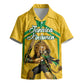 Personalized Jamaica Kingsmen Cricket Lion Kid Hawaiian Shirt Royal King Batsman Sports Graphic Art