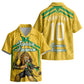 Personalized Jamaica Kingsmen Cricket Lion Kid Hawaiian Shirt Royal King Batsman Sports Graphic Art
