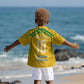 Personalized Jamaica Kingsmen Cricket Lion Kid Hawaiian Shirt Royal King Batsman Sports Graphic Art