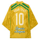 Personalized Jamaica Kingsmen Cricket Lion Kimono Royal King Batsman Sports Graphic Art