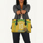 Personalized Jamaica Kingsmen Cricket Lion Leather Bag Royal King Batsman Sports Graphic Art
