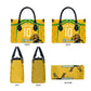 Personalized Jamaica Kingsmen Cricket Lion Leather Bag Royal King Batsman Sports Graphic Art