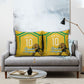Personalized Jamaica Kingsmen Cricket Lion Pillow Cover Royal King Batsman Sports Graphic Art