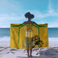 Personalized Jamaica Kingsmen Cricket Lion Sarong Royal King Batsman Sports Graphic Art