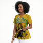 Personalized Jamaica Kingsmen Cricket Lion Scrub Top Royal King Batsman Sports Graphic Art