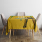 Personalized Jamaica Kingsmen Cricket Lion Tablecloth Royal King Batsman Sports Graphic Art
