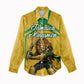 Personalized Jamaica Kingsmen Cricket Lion Women Casual Shirt Royal King Batsman Sports Graphic Art