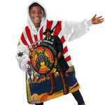 Bass Reeves Kid Wearable Blanket Hoodie Vintage African American Black Cowboy Western History