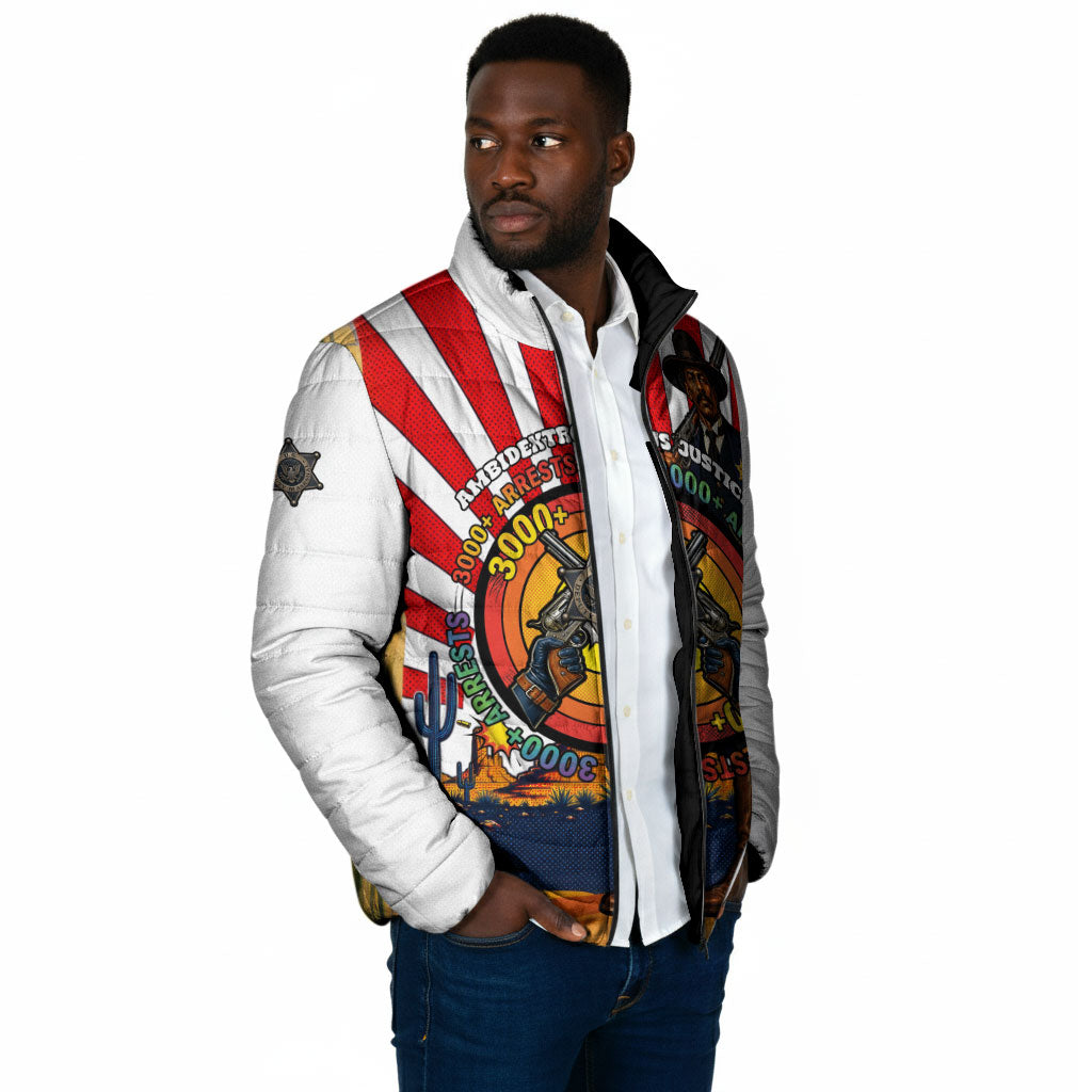 Bass Reeves Padded Jacket Vintage African American Black Cowboy Western History
