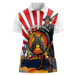Bass Reeves Women Polo Shirt Vintage African American Black Cowboy Western History