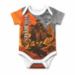 Bass Reeves Baby Onesie Vintage Black Cowboy Old West Lawman