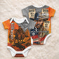Bass Reeves Baby Onesie Vintage Black Cowboy Old West Lawman