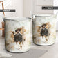 Bass Reeves Spirit Frontier Legend Laundry Basket African American Marshal Horse Riding Western Watercolor