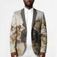 Bass Reeves Spirit Frontier Legend Blazer African American Marshal Horse Riding Western Watercolor