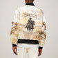 Bass Reeves Spirit Frontier Legend Bomber Jacket African American Marshal Horse Riding Western Watercolor