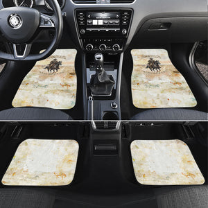 Bass Reeves Spirit Frontier Legend Car Mats African American Marshal Horse Riding Western Watercolor
