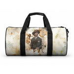 Bass Reeves Spirit Frontier Legend Duffle Bag African American Marshal Horse Riding Western Watercolor