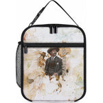 Bass Reeves Spirit Frontier Legend Lunch Bag African American Marshal Horse Riding Western Watercolor