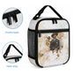 Bass Reeves Spirit Frontier Legend Lunch Bag African American Marshal Horse Riding Western Watercolor