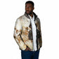 Bass Reeves Spirit Frontier Legend Padded Jacket African American Marshal Horse Riding Western Watercolor