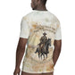 Bass Reeves Spirit Frontier Legend Rugby Jersey African American Marshal Horse Riding Western Watercolor