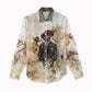 Bass Reeves Spirit Frontier Legend Women Casual Shirt African American Marshal Horse Riding Western Watercolor